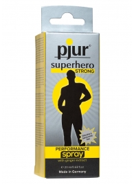 Спрей-пролонгатор длительного действия pjur SUPERHERO Strong Spray - 20 мл. - Pjur - купить с доставкой в Костроме