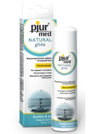 Нейтральный лубрикант на водной основе pjur MED Natural glide - 100 мл. - Pjur - купить с доставкой в Костроме