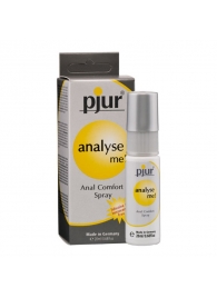 Обезболивающий анальный спрей pjur ANALYSE ME - 20 мл. - Pjur - купить с доставкой в Костроме