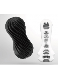 Мастурбатор FLEX Rocky Black с плотным рельефом - Tenga - в Костроме купить с доставкой