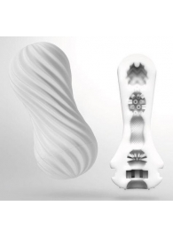 Мастурбатор FLEX Silky White с мягким рельефом - Tenga - в Костроме купить с доставкой