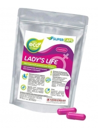 Возбуждающие капсулы Ladys Life - 2 капсулы (0,35 гр.) - SuperCaps - купить с доставкой в Костроме