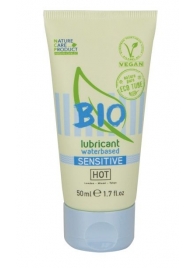 Органический лубрикант для чувствительной кожи Bio Sensitive - 50 мл. - HOT - купить с доставкой в Костроме
