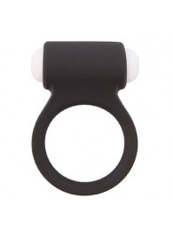 Чёрное эрекционное виброкольцо LIT-UP SILICONE STIMU RING 3 BLACK - Dream Toys - в Костроме купить с доставкой