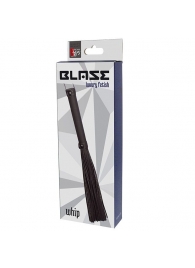 Чёрная плеть BLAZE WHIP BLACK - Dream Toys - купить с доставкой в Костроме