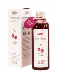 Эликсир Triple Pleasure  Горячая вишня  - 130 гр. - JULEJU - купить с доставкой в Костроме