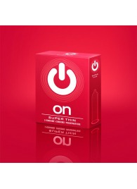 Супертонкие презервативы ON) Super Thin - 3 шт. - ON) - купить с доставкой в Костроме