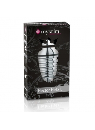 Анальный плаг для электростимуляции Hector Helix Buttplug L - 11,5 см. - MyStim - купить с доставкой в Костроме