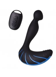 Чёрно-синий массажер простаты Erotist Third - Erotist Adult Toys - в Костроме купить с доставкой
