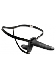 Женский страпон с вагинальной пробкой Double Penetrix Strap-on - 15 см. - Pipedream - купить с доставкой в Костроме