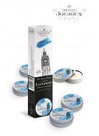 Набор из 5 свечей Petits Joujoux London с ароматом ревеня, амбры и чёрной смородины - MyStim - купить с доставкой в Костроме