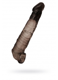 Чёрная насадка на пенис - 22,5 см. - ToyFa - в Костроме купить с доставкой