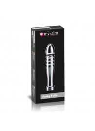 Ребристый фаллоимитатор для электростимуляции Funky Fella Rill Dildo - 13 см. - MyStim - купить с доставкой в Костроме