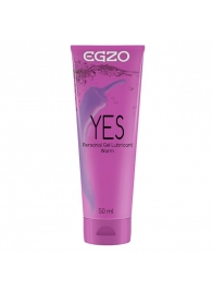 Согревающий лубрикант на водной основе Egzo Yes - 50 мл. - EGZO - купить с доставкой в Костроме