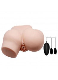 Телесный полуторс с двумя любовными тоннелями и вибрацией - Baile - в Костроме купить с доставкой