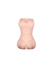 Мастурбатор-вагина с эффектом смазки в виде женской фигурки - Baile - в Костроме купить с доставкой