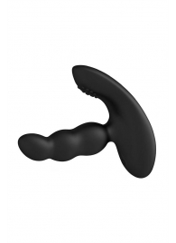 Черный силиконовый стимулятор простаты Levett Nitoc с пультом ДУ - Levett - в Костроме купить с доставкой