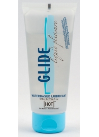 Интимная смазка на водной основе Glide - 100 мл. - HOT - купить с доставкой в Костроме