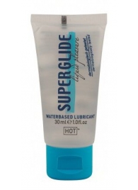 Гель-смазка на водной основе для чувствительной кожи Superglide - 30 мл. - HOT - купить с доставкой в Костроме