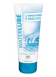 Гель-смазка на основе чистой родниковой воды WaterLube - 30 мл. - HOT - купить с доставкой в Костроме