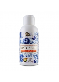 Интимный гель на водной основе JUICY FRUIT с ароматом пина колада - 100 мл. - БиоМед - купить с доставкой в Костроме