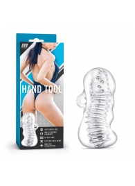 Прозрачный мастурбатор M for Men Hand Tool - Blush Novelties - в Костроме купить с доставкой