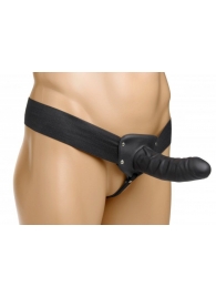 Полый страпон Erection Assist - 15,2 см. - XR Brands - купить с доставкой в Костроме