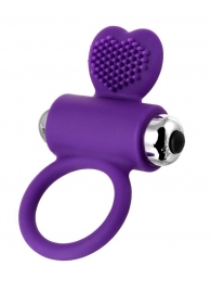Фиолетовое виброкольцо с ресничками JOS PERY - JOS - в Костроме купить с доставкой