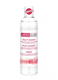 Лубрикант на водной основе с ароматом вишни FRUITY CHERRY - 300 мл. - Waterglide - купить с доставкой в Костроме