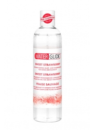 Лубрикант на водной основе с ароматом клубники SWEET STRAWBERRY - 300 мл. - Waterglide - купить с доставкой в Костроме