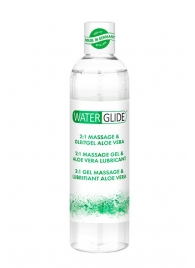 Гель-смазка 2-в-1 MASSAGE   LUBRICANT ALOE VERA - 300 мл. - Waterglide - купить с доставкой в Костроме
