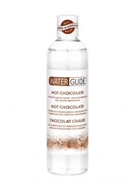 Лубрикант на водной основе с ароматом шоколада HOT CHOCOLATE - 300 мл. - Waterglide - купить с доставкой в Костроме