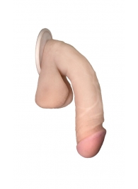 Сувенирный фаллос на присоске 03 - 17 см. - LOVETOY (А-Полимер) - купить с доставкой в Костроме