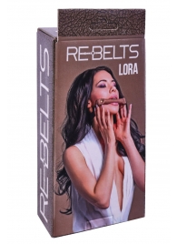 Кляп-трензель Lora с металлическими кольцами - Rebelts - купить с доставкой в Костроме