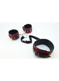 Кожаный БДСМ-набор - БДСМ Арсенал - купить с доставкой в Костроме