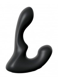 Черный анальный вибростимулятор P-Spot Milker - 14 см. - Pipedream - в Костроме купить с доставкой