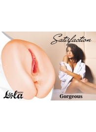 Мастурбатор с 2 тоннелями Satisfaction Gorgeous - Lola Games - в Костроме купить с доставкой