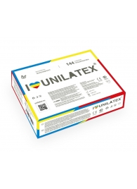 Разноцветные ароматизированные презервативы Unilatex Multifruits - 144 шт. - Unilatex - купить с доставкой в Костроме
