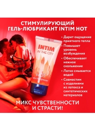 Стимулирующий гель-лубрикант Intim Hot - 60 гр. - Биоритм - купить с доставкой в Костроме