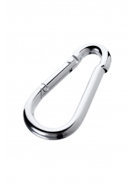 Серебристый карабин TOYFA Metal - ToyFa - купить с доставкой в Костроме