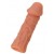 Телесная реалистичная насадка KOKOS Extreme Sleeve 05 с дополнительной стимуляцией - 12,7 см. - KOKOS - в Костроме купить с доставкой