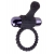 Черное эрекционное виброкольцо Vibrating Silicone Super Ring - Pipedream - в Костроме купить с доставкой