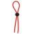 Красное эрекционное лассо с одной бусинкой-утяжкой STRETCHY THICK LASSO - Dream Toys - в Костроме купить с доставкой