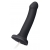 Черный фаллос с имитацией эякуляции Silicon Cum Dildo L - 19,6 см. - Strap-on-me - купить с доставкой в Костроме
