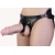 Гигантский фаллоимитатор на присоске в комплекте с трусиками - 26 см. - LOVETOY (А-Полимер) - купить с доставкой в Костроме