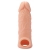 Телесная насадка EXTENDER WITH BALL STRAP 5.5 - 14 см. - Dream Toys - в Костроме купить с доставкой