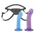 Страпон унисекс Beginners Strap-On с 2 насадками - 15 и 13 см. - Lux Fetish - купить с доставкой в Костроме