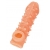 Телесная закрытая насадка с пупырышками Cock Sleeve Size L - 17,6 см. - KOKOS - в Костроме купить с доставкой