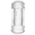 Прозрачный двусторонний мастурбатор Sophia - вагина и анус - Dream Toys - в Костроме купить с доставкой