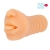 Телесный мастурбатор-ротик с высунутым язычком - Bior toys - в Костроме купить с доставкой
